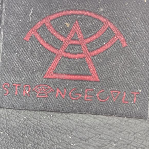 Strange Cvlt Jack O Lantern Flats Hot Topic Black Orange Gothic Hot Topic SZ 11 - Picture 8 of 9